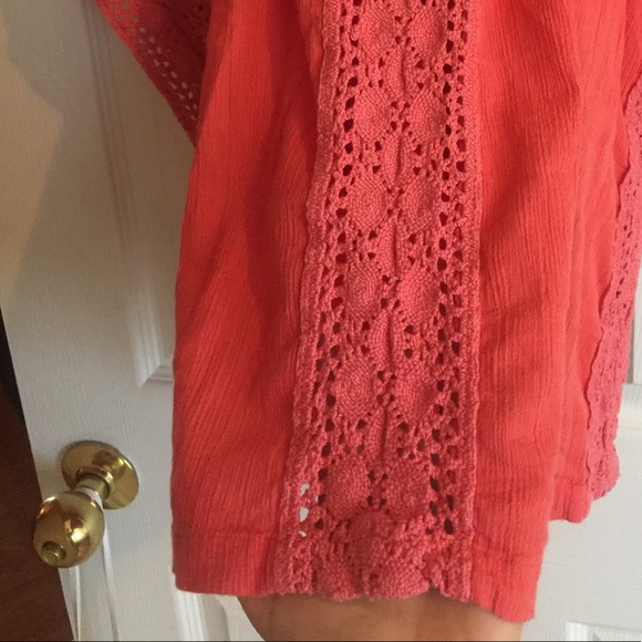 French connection hot pink dress/ cover up - Picture 7 of 8